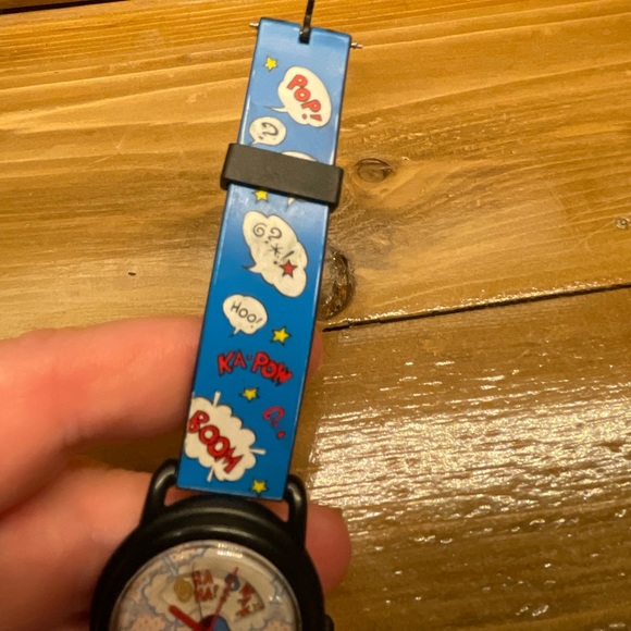 RARE! Vintage ANGRY DONALD DUCK by LORUS Disney Wrist Watch Original Band AS IS - Picture 6 of 11